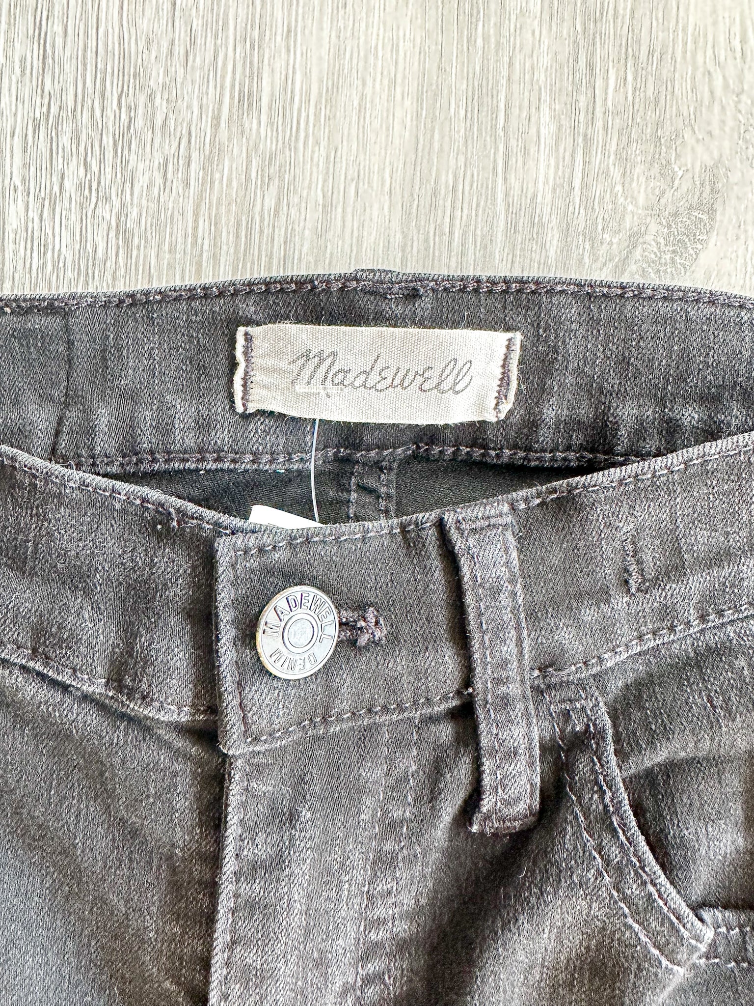 Madewell Roadtripper Bennett Black Skinny Jeans - House Of Huntington