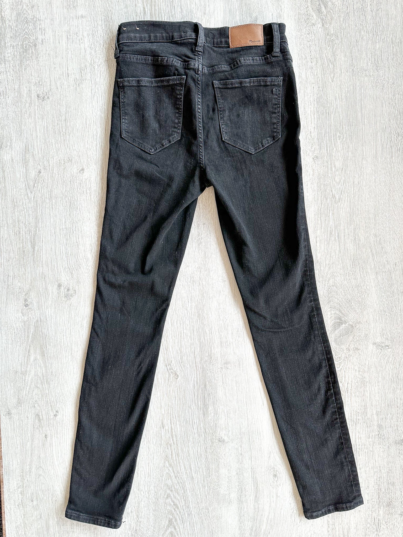 Madewell Roadtripper Bennett Black Skinny Jeans - House Of Huntington