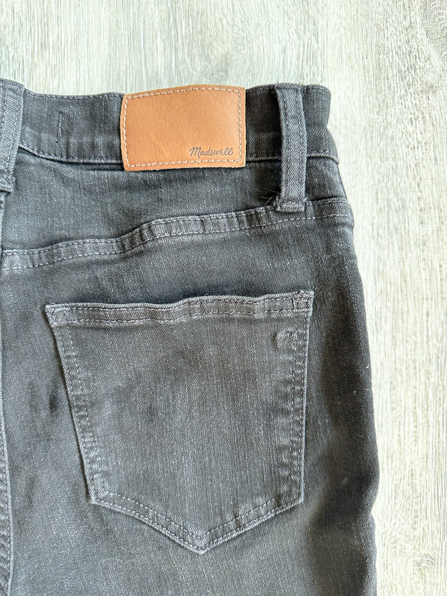 Madewell Roadtripper Bennett Black Skinny Jeans - House Of Huntington