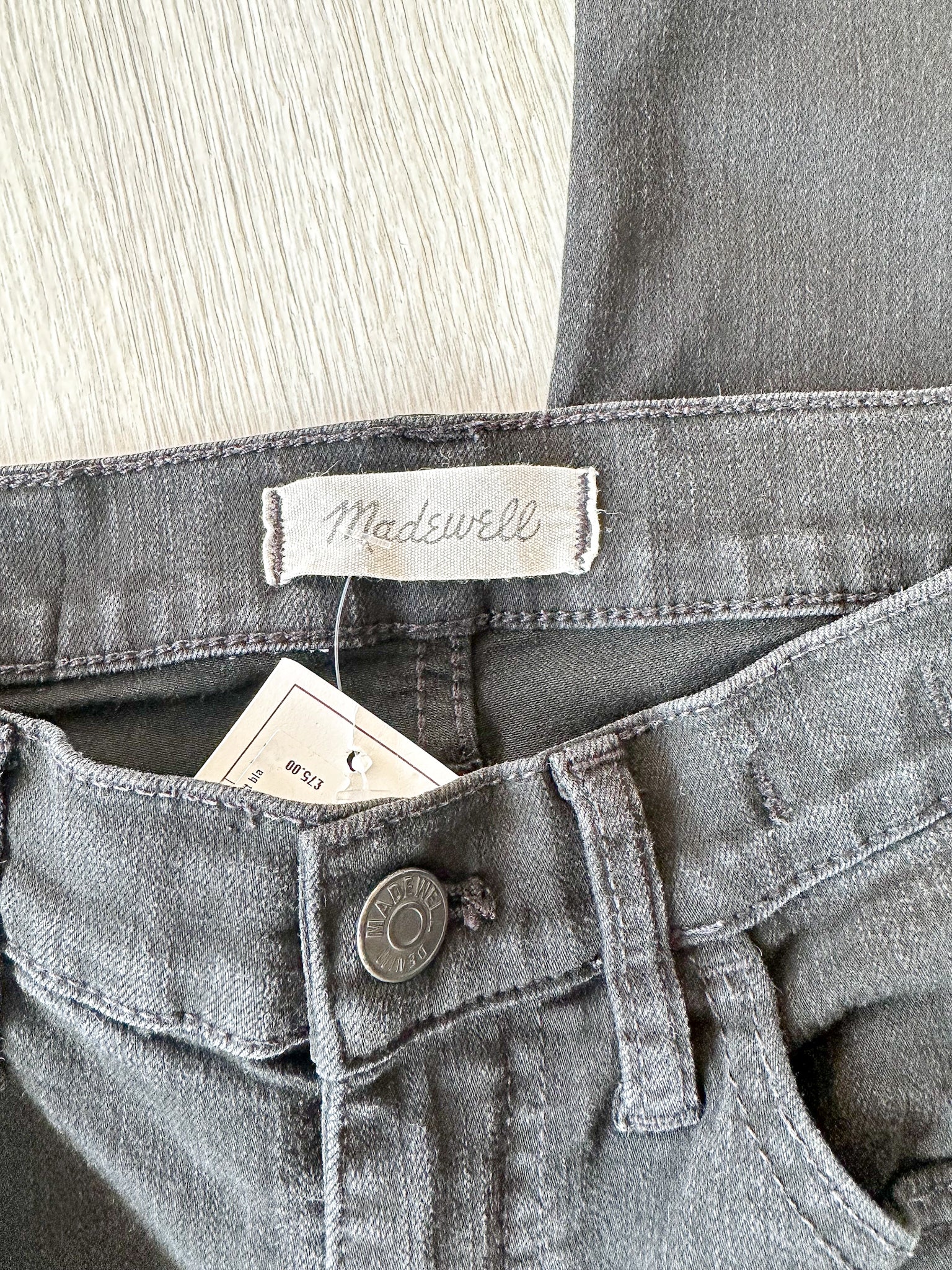 Madewell Roadtripper Bennett Black Skinny Jeans - House Of Huntington