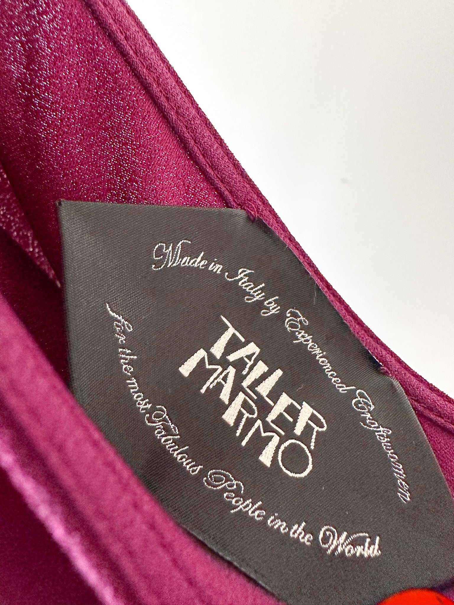 Taller Marmo Purple One Shoulder Ruffle Detail Dress - House Of Huntington