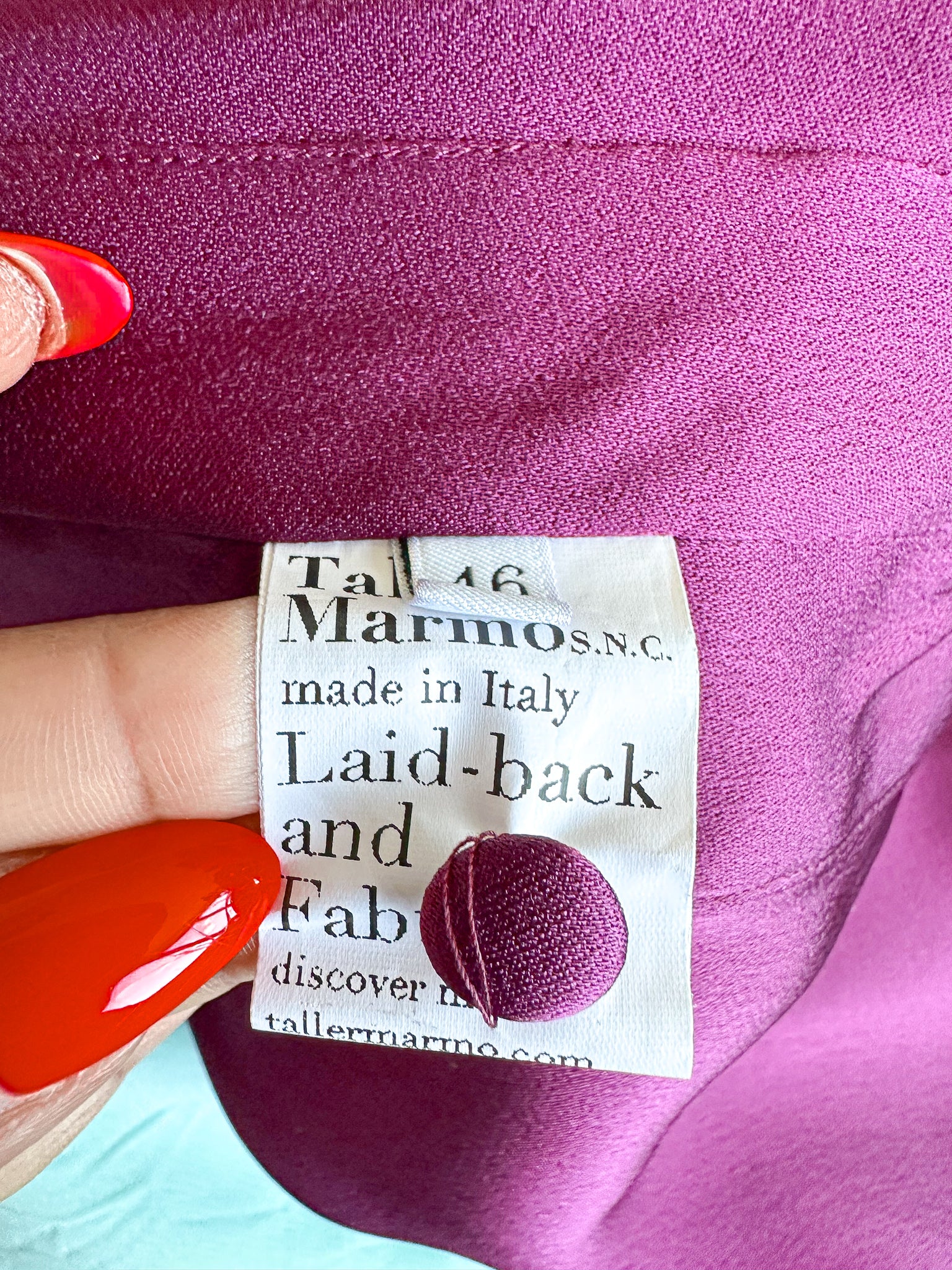 Taller Marmo Purple One Shoulder Ruffle Detail Dress - House Of Huntington