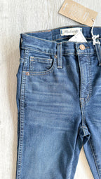 MADEWELL 10 英寸海耶斯水洗高腰紧身牛仔裤