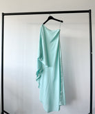 Taller Marmo Bolkan One Shoulder Crepe Gown - House Of Huntington