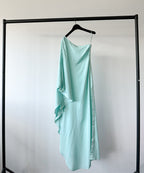 Taller Marmo Bolkan One Shoulder Crepe Gown - House Of Huntington