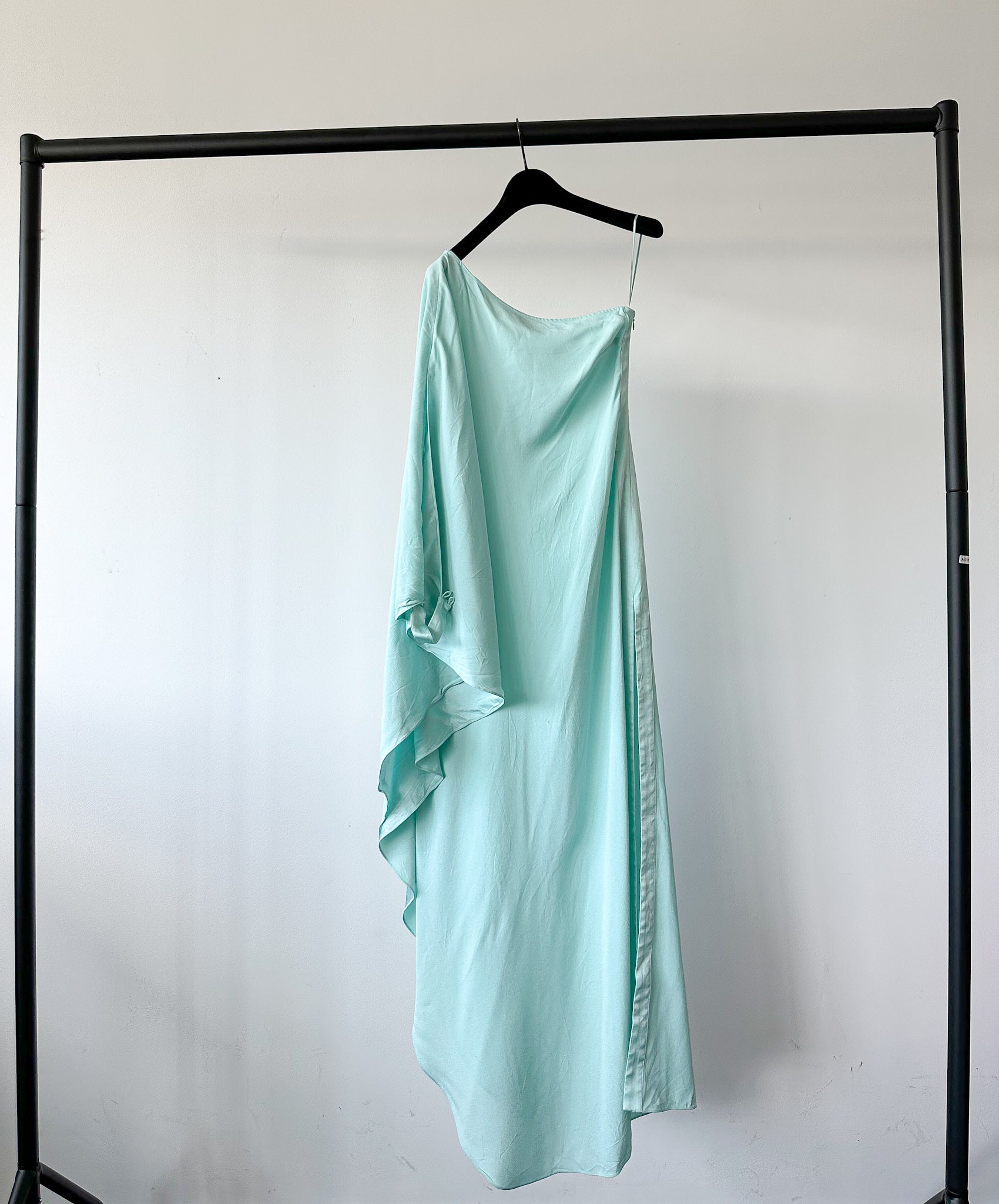 Taller Marmo Bolkan One Shoulder Crepe Gown - House Of Huntington