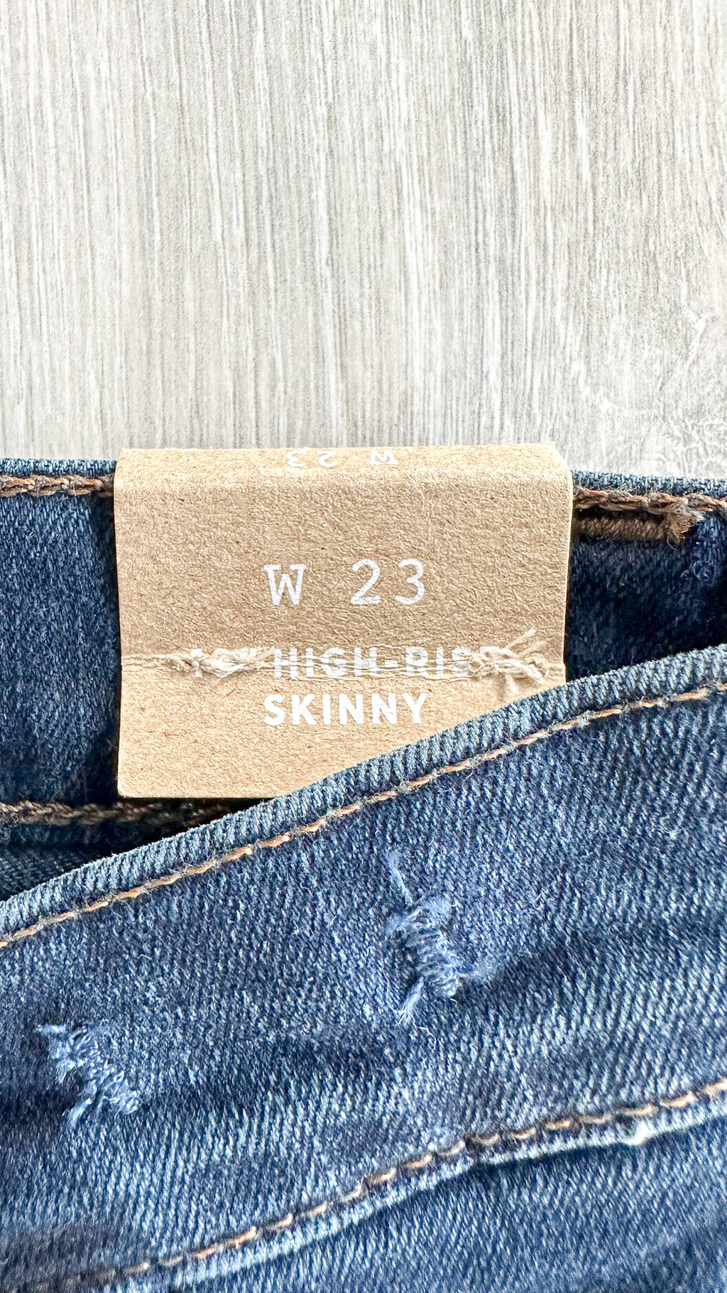 MADEWELL 10 英寸海耶斯水洗高腰紧身牛仔裤