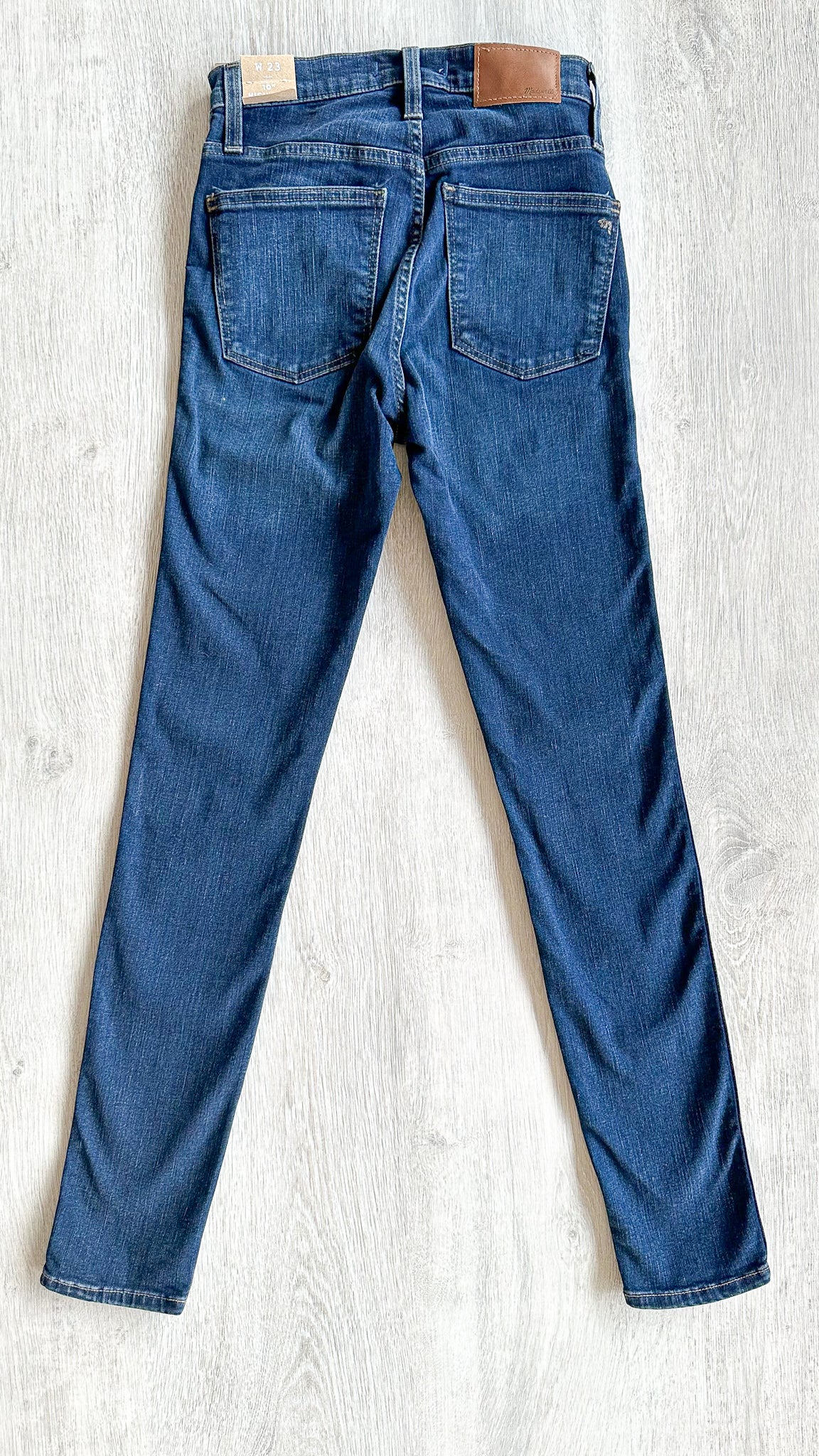 MADEWELL 10 英寸海耶斯水洗高腰紧身牛仔裤