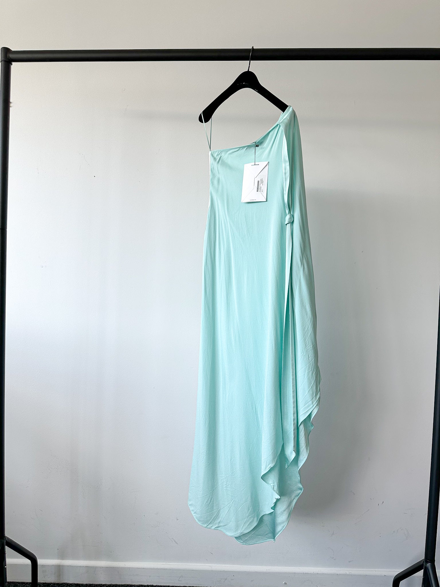 Taller Marmo Bolkan One Shoulder Crepe Gown - House Of Huntington