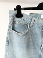 Agolde Henson Baggy Taper Denim Jeans in Replica