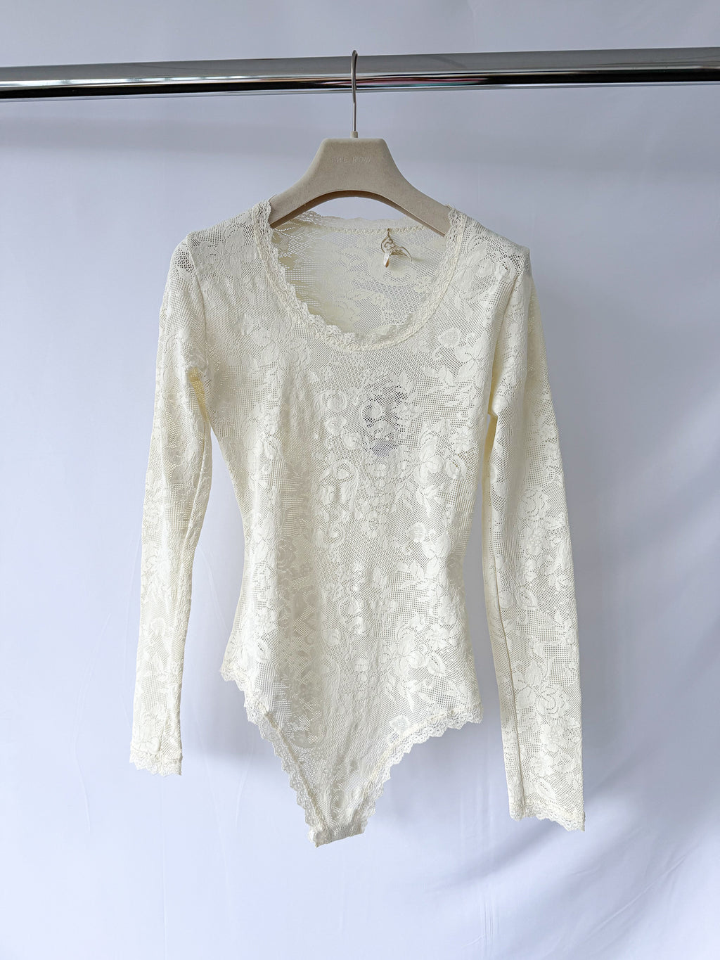 Bodysuit en dentelle écrue Pain De Sucre Eros