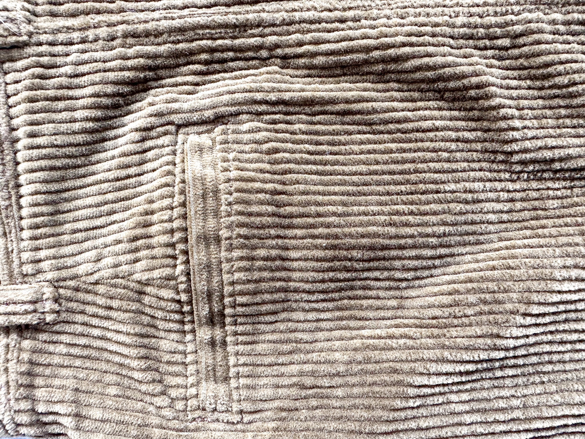 Madewell Corduroy Brown Autumnal Pocket Front A-Line Mini Skirt - House Of Huntington