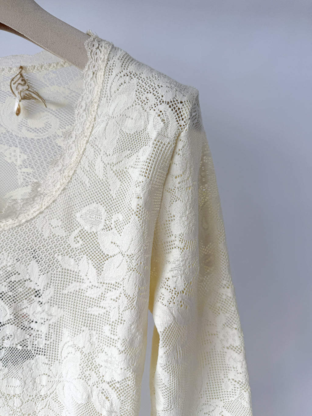 Bodysuit en dentelle écrue Pain De Sucre Eros