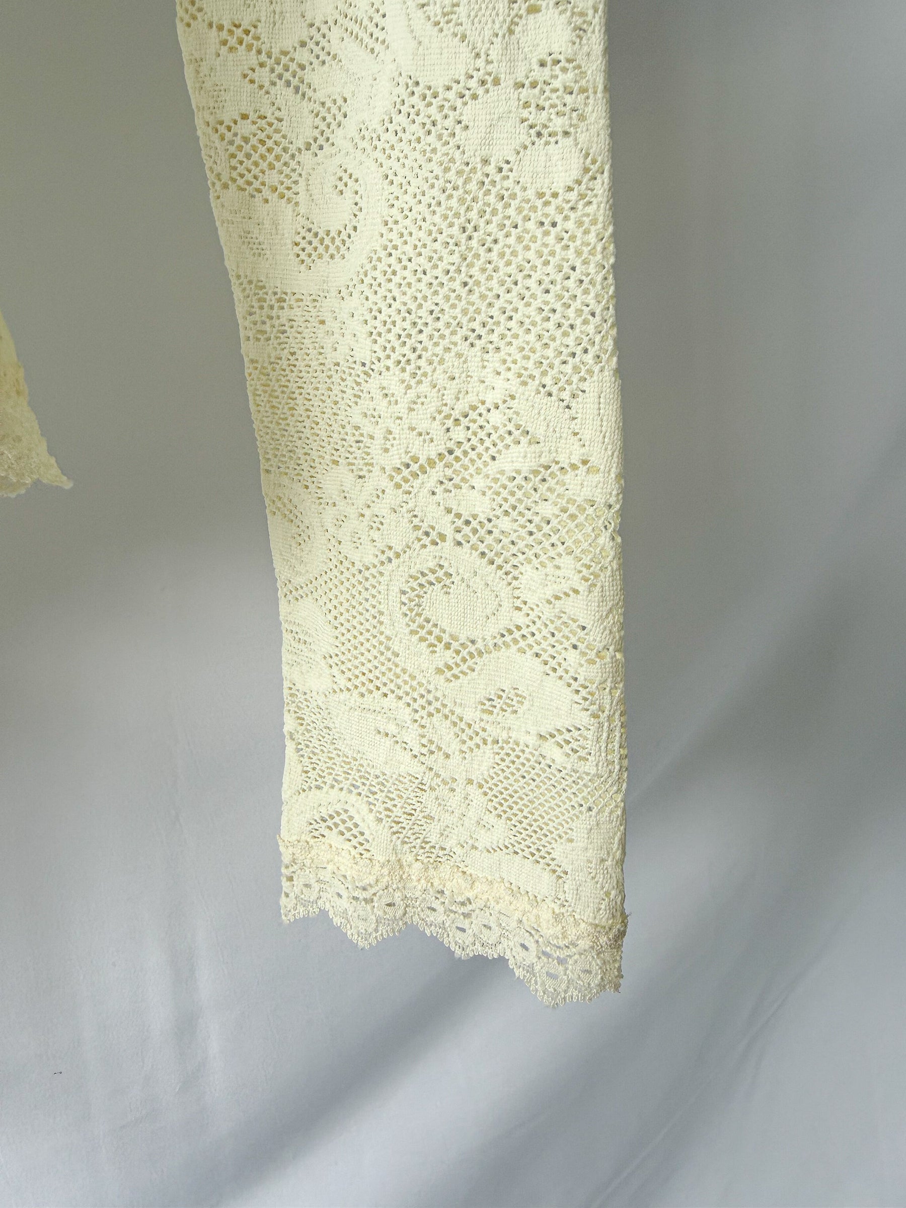 Pain De Sucre Ecru French Lace Bodysuit Eros