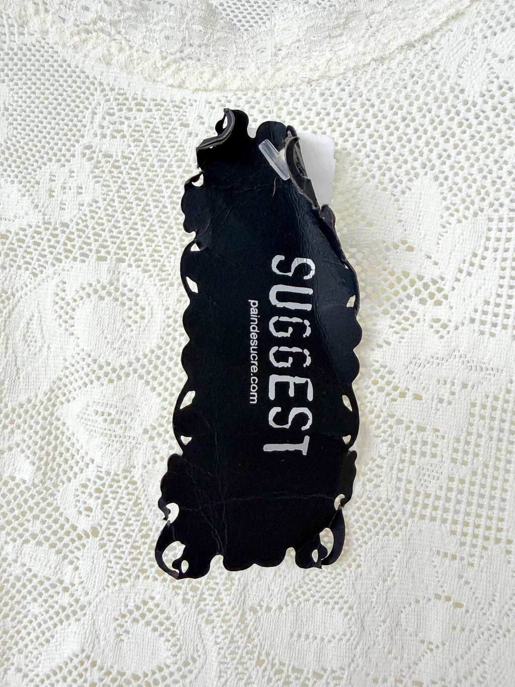 Bodysuit en dentelle écrue Pain De Sucre Eros