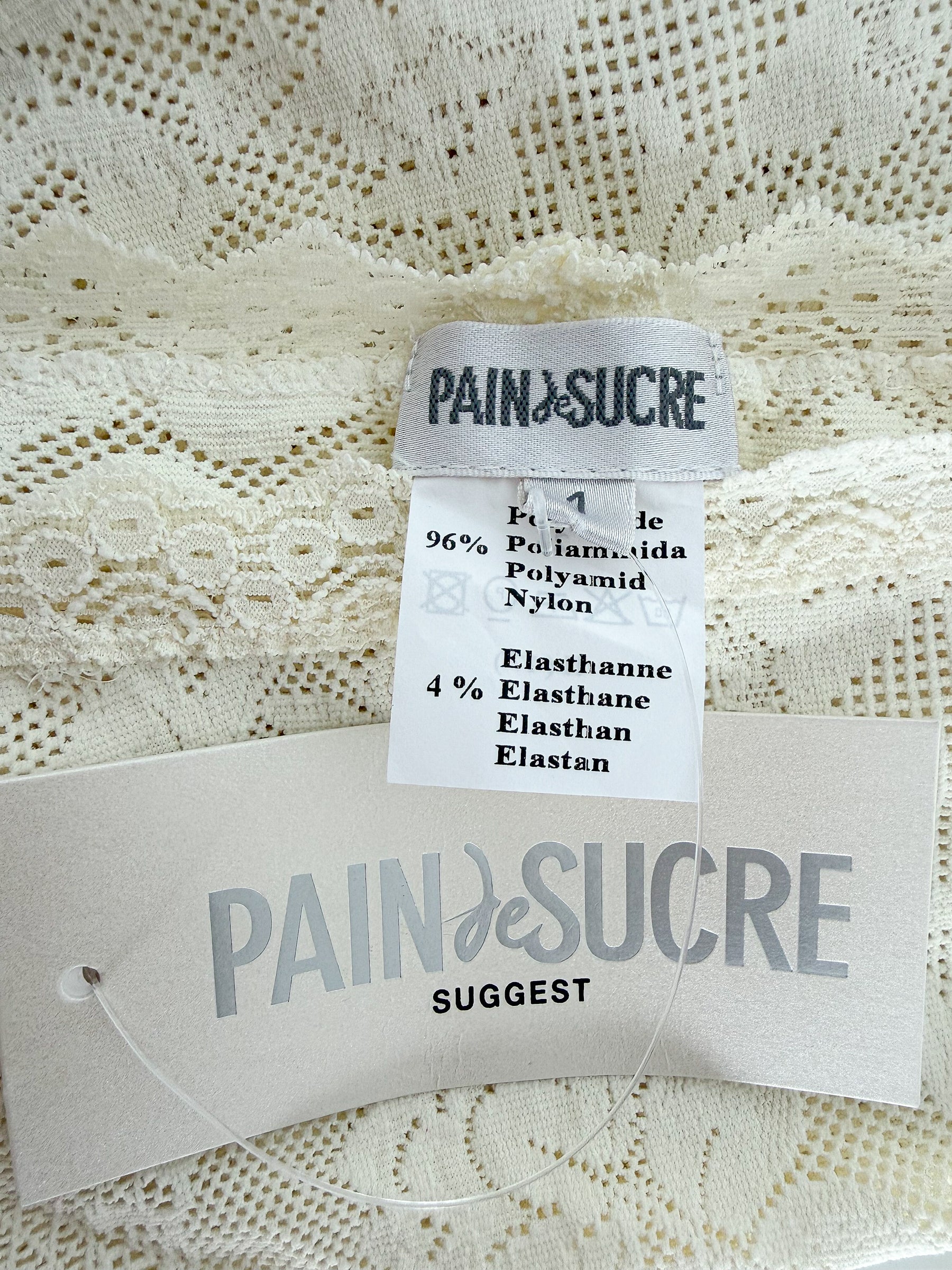 Haut Écru Épaules Dénudées Leonor Pain De Sucre