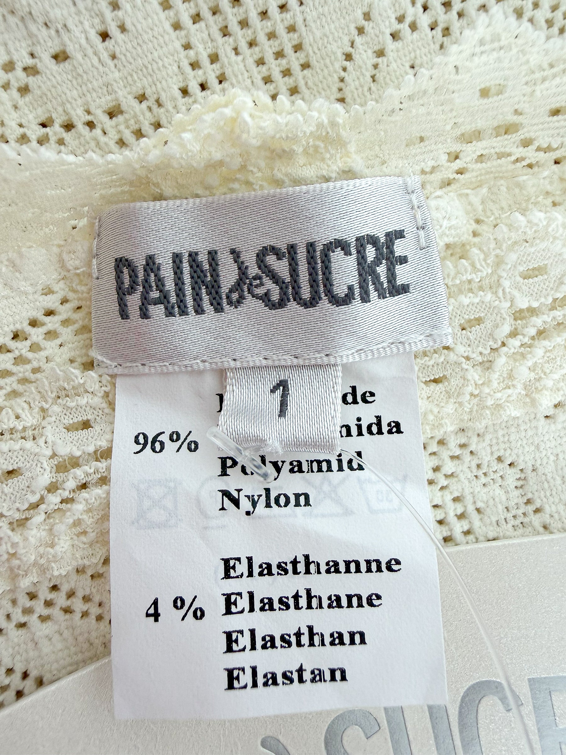 Haut Écru Épaules Dénudées Leonor Pain De Sucre