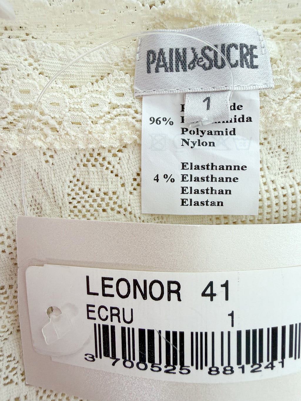 Haut Écru Épaules Dénudées Leonor Pain De Sucre
