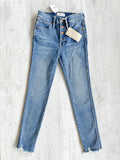 Madewell 10" High-Rise Skinny Jeans in Cordova Wash: Button-Front Edition