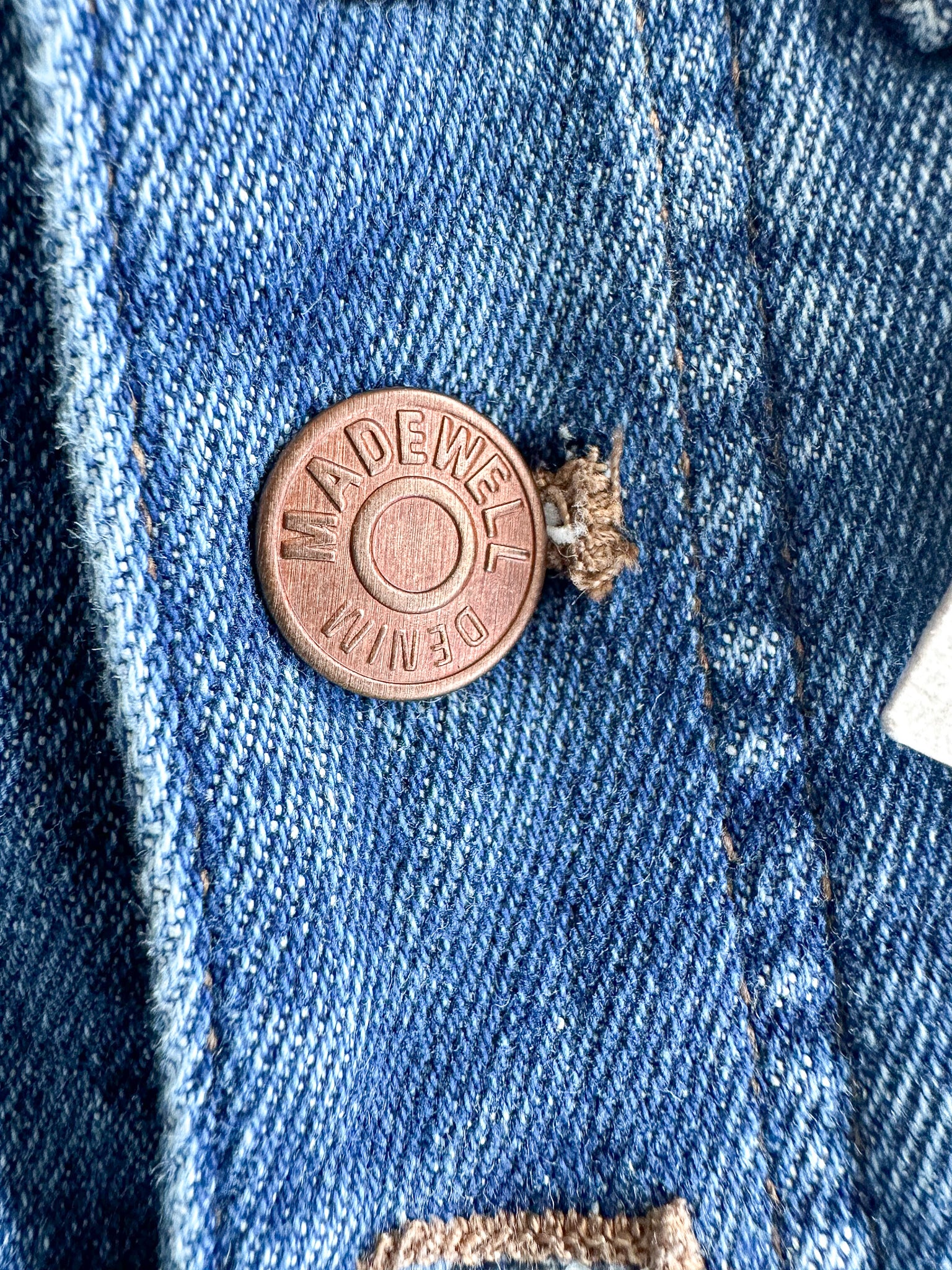 Madewell 10" High-Rise Skinny Jeans in Cordova Wash: Button-Front Edition