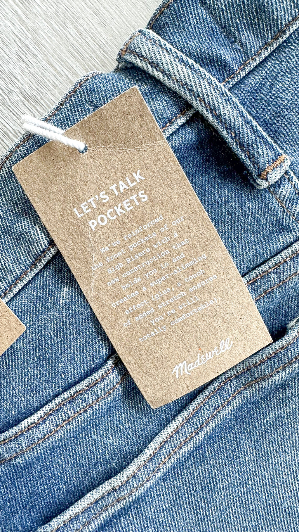 Madewell 10" High-Rise Skinny Jeans in Cordova Wash: Button-Front Edition