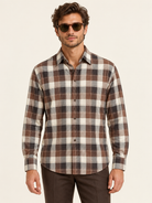 James Purdey Classic Cotton Flannel Check Shirt1