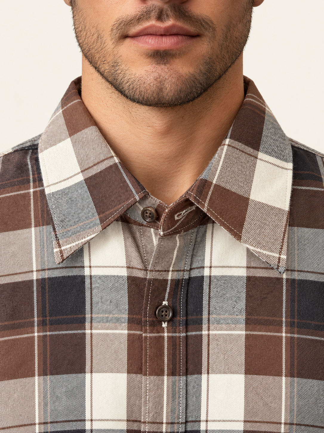 James Purdey Classic Cotton Flannel Check Shirt5
