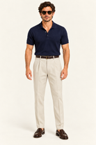 James Purdey Dart Front Trousers – Stone1