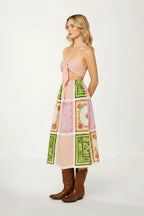 Manoush Patchwork Crochet Tank Dress side