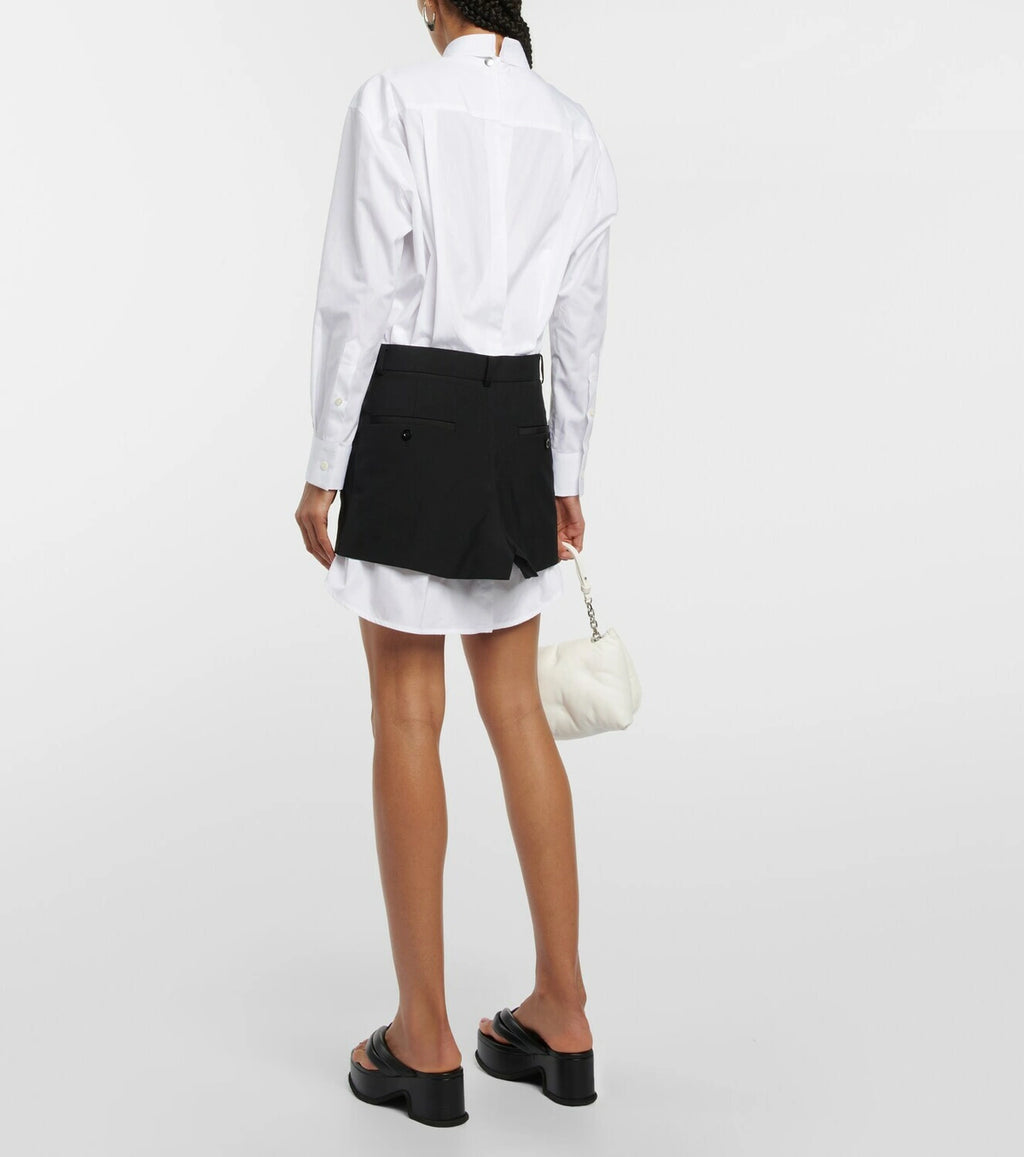 Sacai x Thomas Mason Cotton Shirt Dress