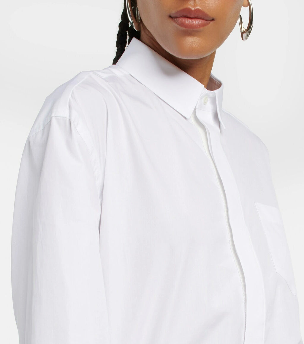 Sacai x Thomas Mason Cotton Shirt Dress