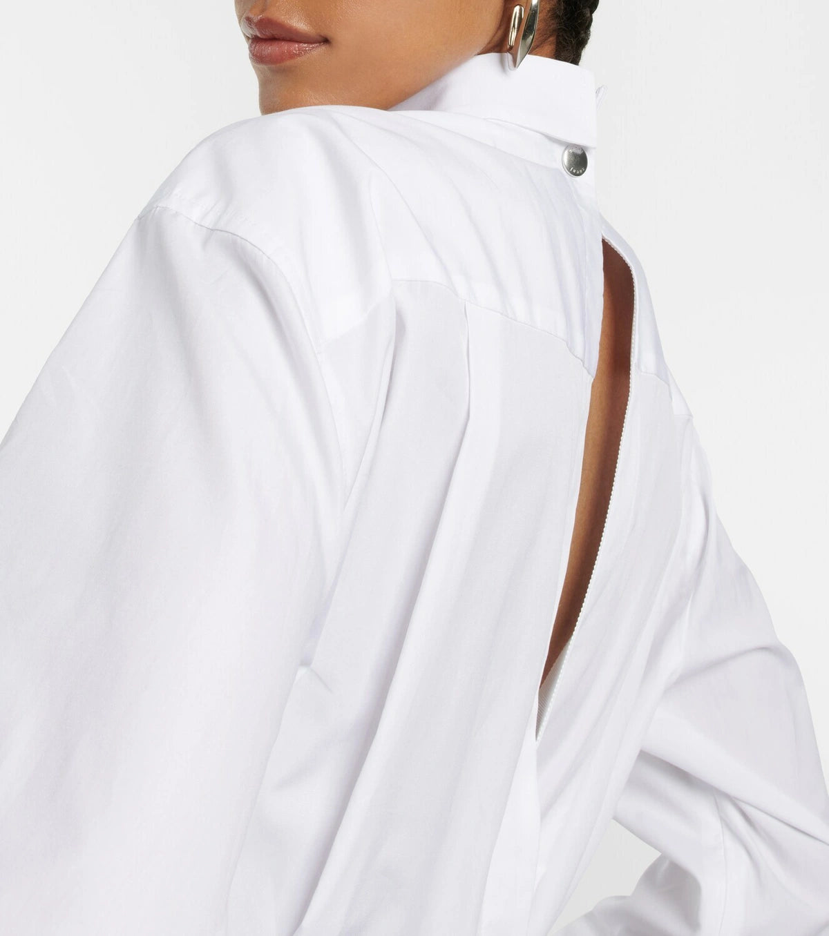 Sacai x Thomas Mason Cotton Shirt Dress