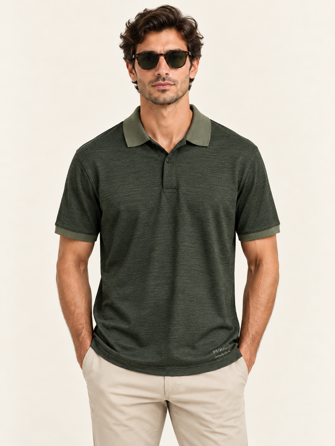 Purdey Merino Tech Piqué Polo Shirt1