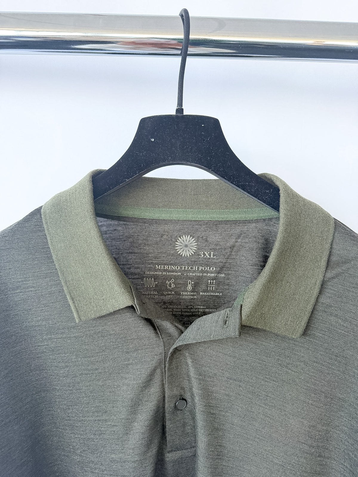 Purdey Merino Tech Piqué Polo Shirt5