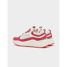 Mallet Cyrus White Fuchsia Womens Sneakers Trainers - House Of Huntington