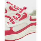 Mallet Cyrus White Fuchsia Womens Sneakers Trainers - House Of Huntington