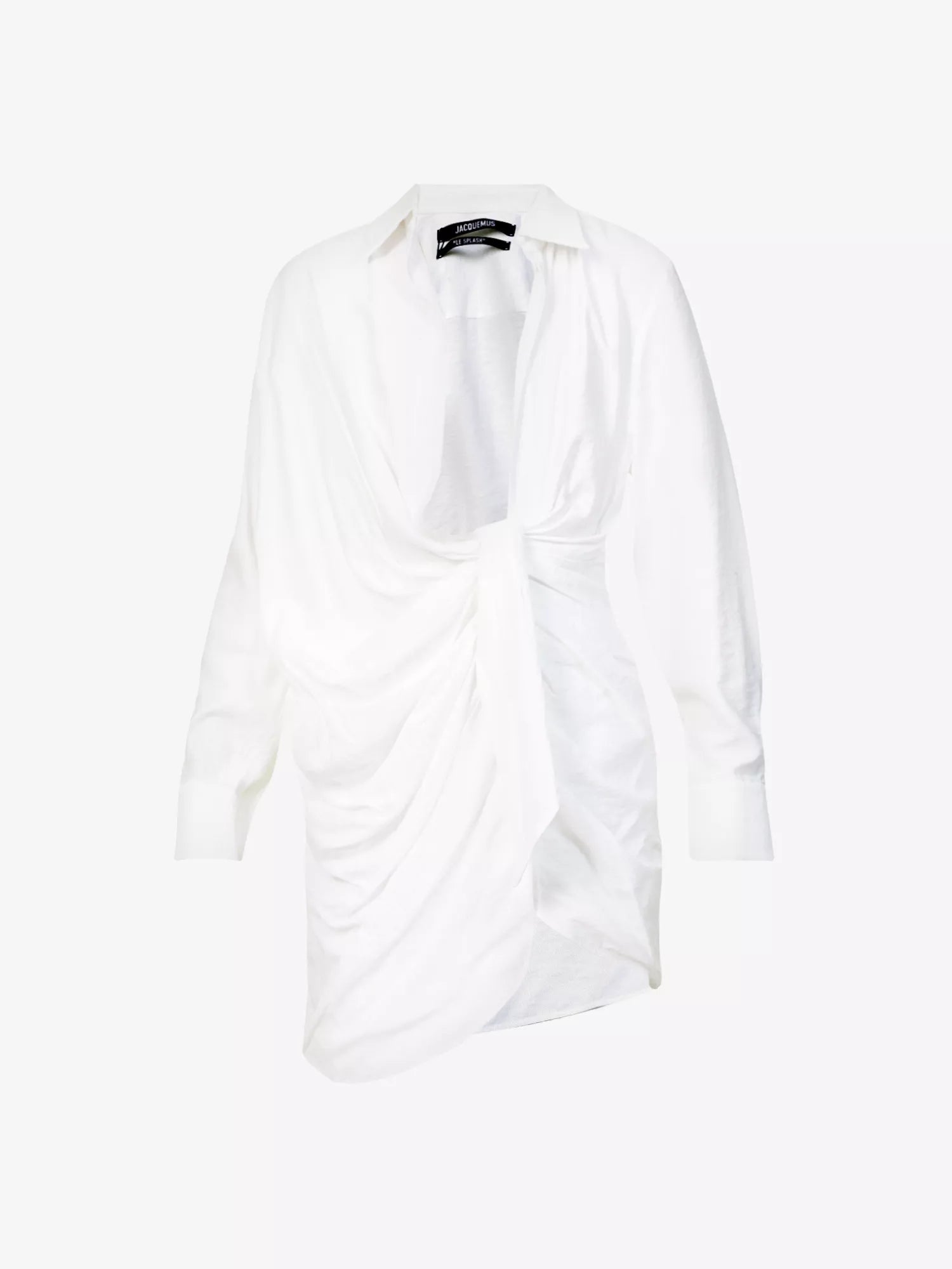 JACQUEMUS La Robe Bahia Woven Mini White Dress - House Of Huntington