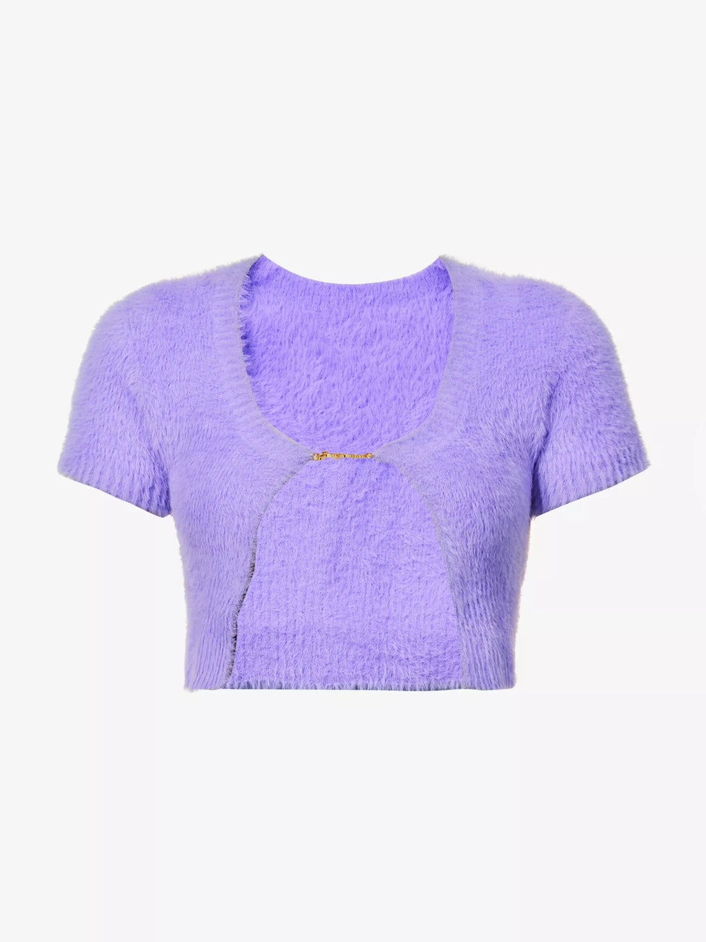 JACQUEMUS Purple La Maille Neve Manches Longues' Cardigan - House Of Huntington