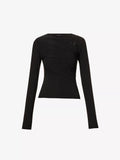 DI PETSA Fertility Cut-Out Stretch-Woven Top - House Of Huntington