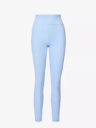 SPORTY & RICH High Rise Logo Print Stretch Wellness Athleisure Leggings - House Of Huntington