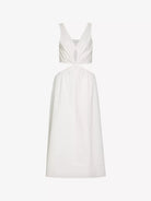 ANINE BING Dione Cut-Out Cotton Midi Dress - House Of Huntington