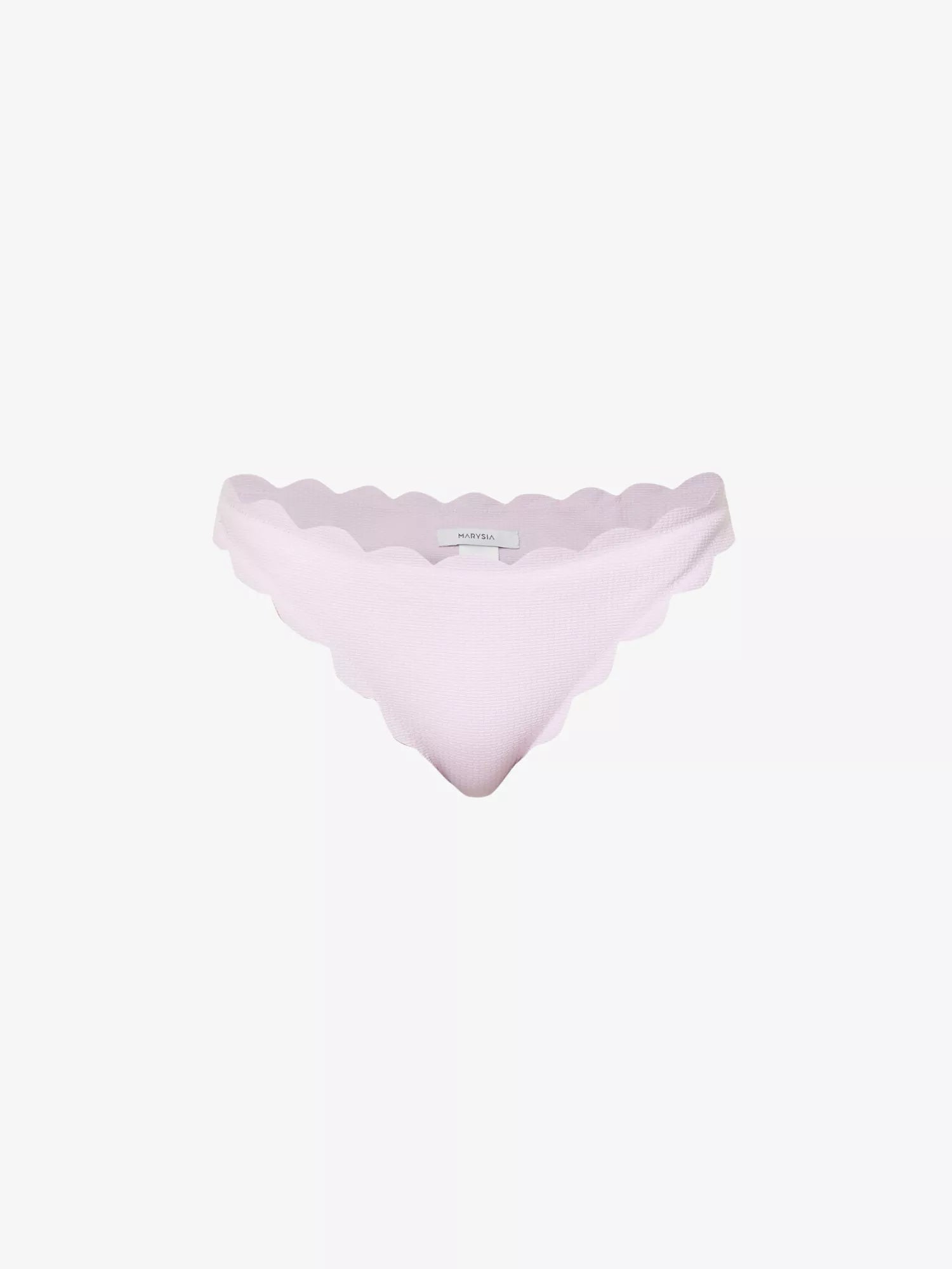 MARYSIA North Scalloped-Trim Mid-Rise Bikini Bottoms - House Of Huntington