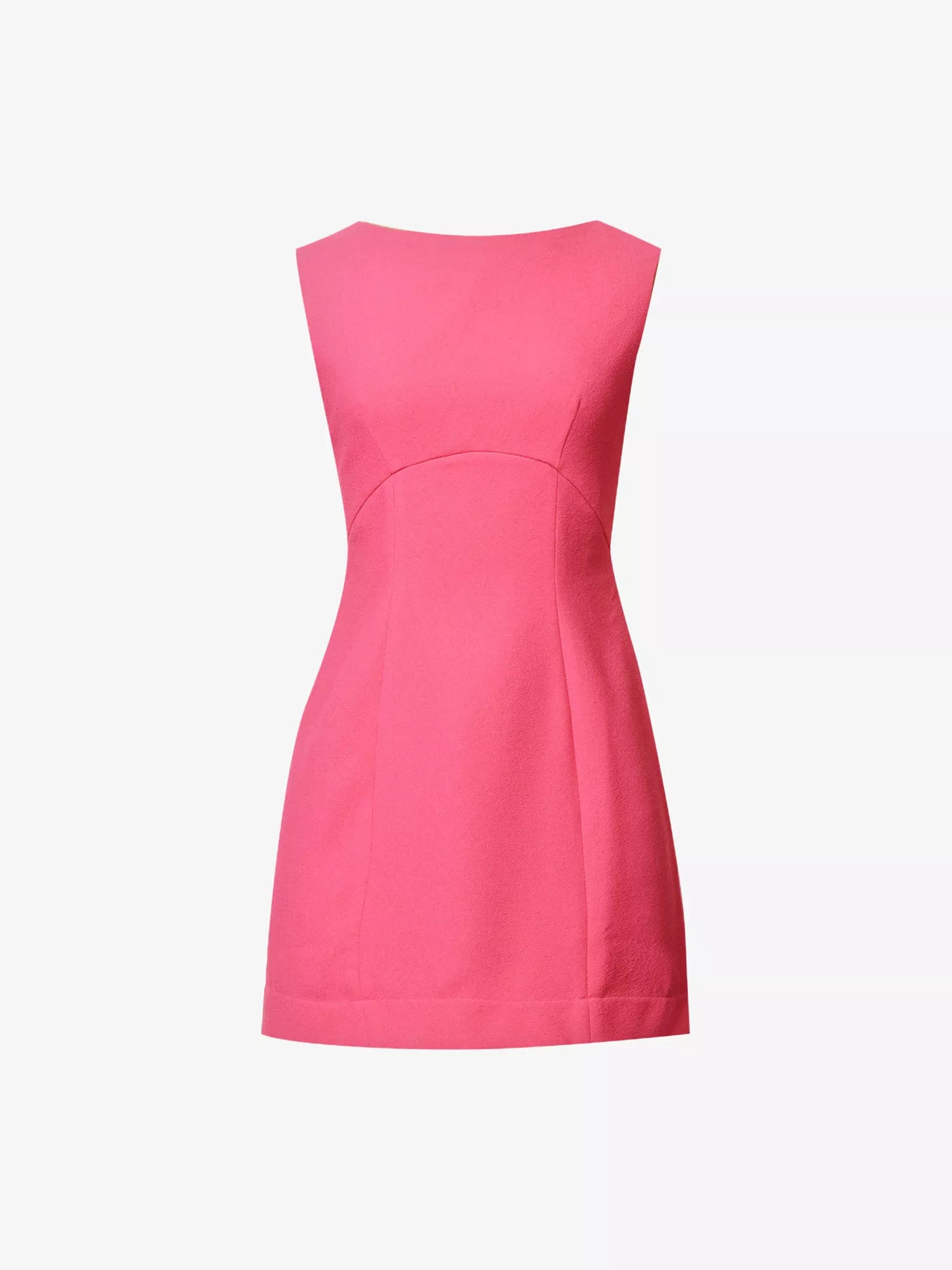 Rixo London Michaela Pink Bow Back Cut-Out Woven Mini Dress - House Of Huntington