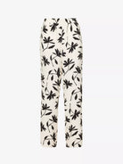 ANINE BING Owen Floral Print Wide Leg Mid Rise Woven Trousers - House Of Huntington