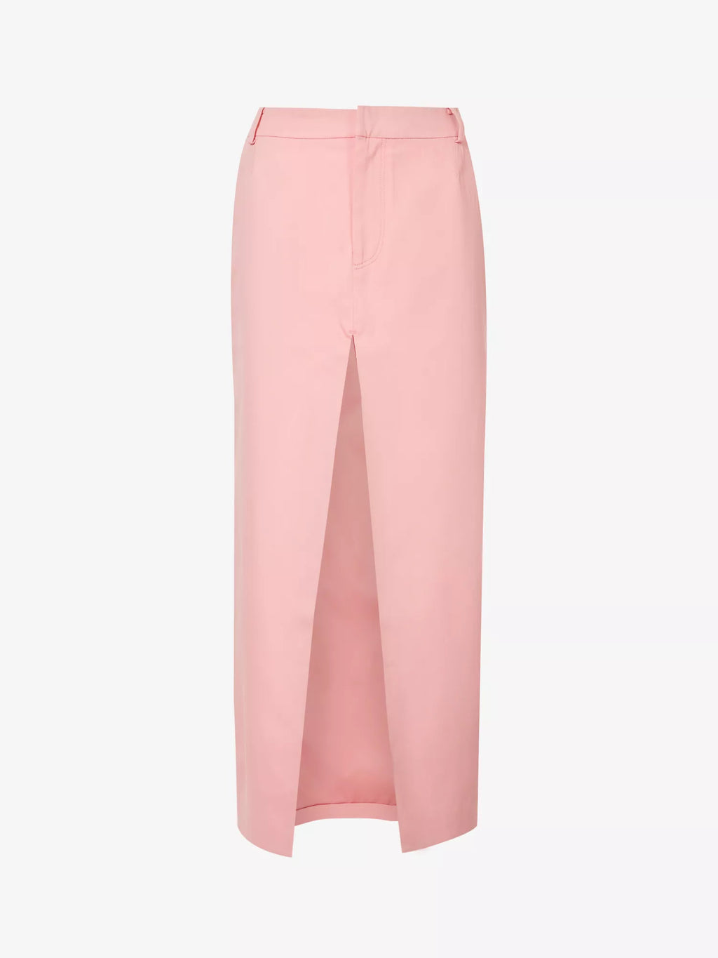 SIR. Giacomo Pink Split Front Midi Skirt - House Of Huntington