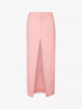 SIR. Giacomo Pink Split Front Midi Skirt - House Of Huntington