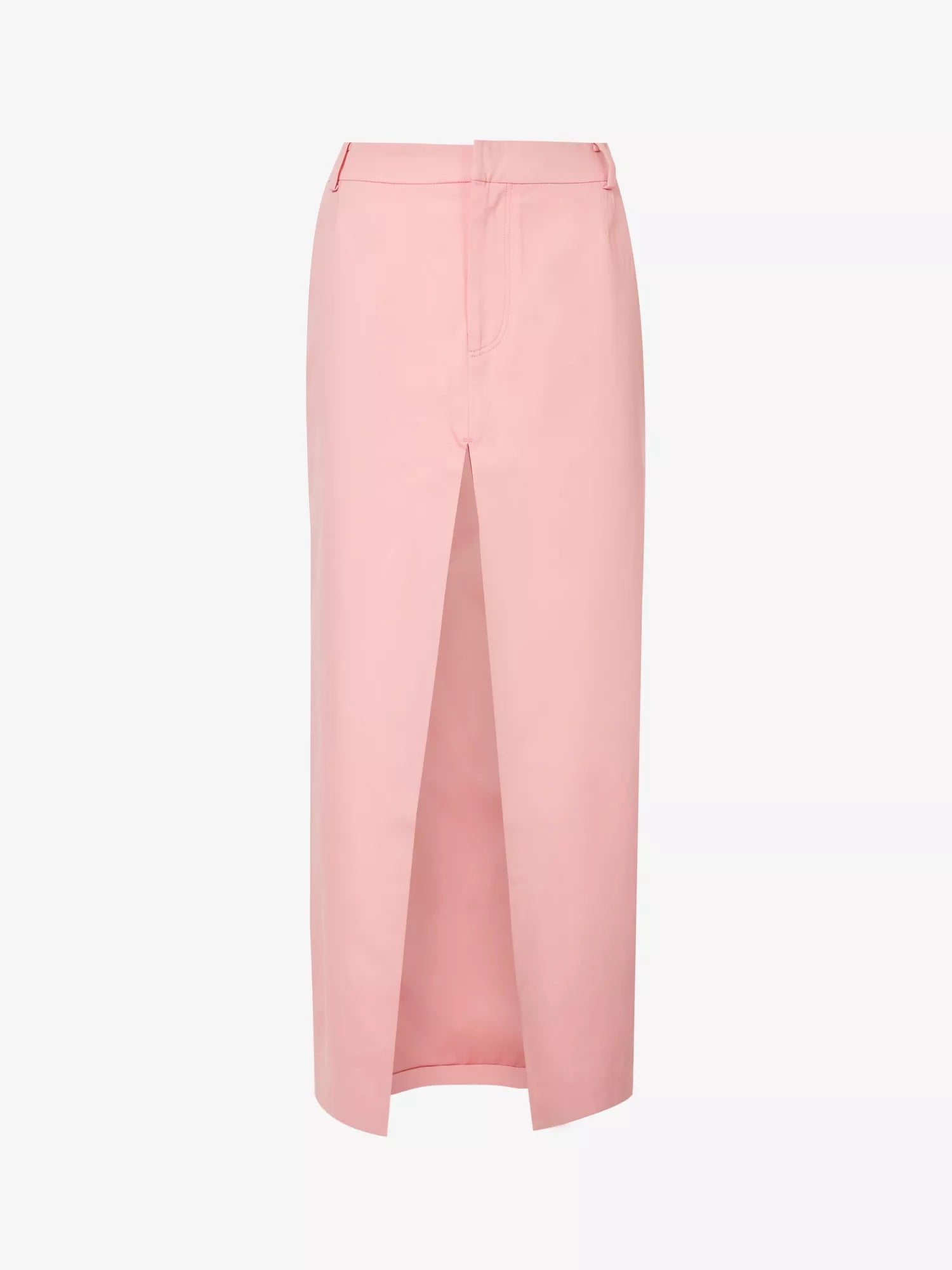 SIR. Giacomo Pink Split Front Midi Skirt - House Of Huntington