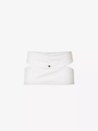 MOWALOLA Suede Leather Cut-Out Sides Mini Skirt - House Of Huntington