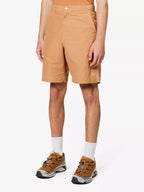 Snow Peak Light Mountain Brown Cloth Shorts - House Of Huntington