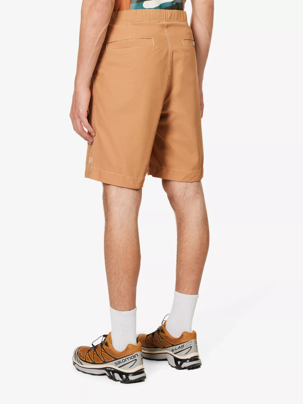 Snow Peak Light Mountain Brown Cloth Shorts - House Of Huntington